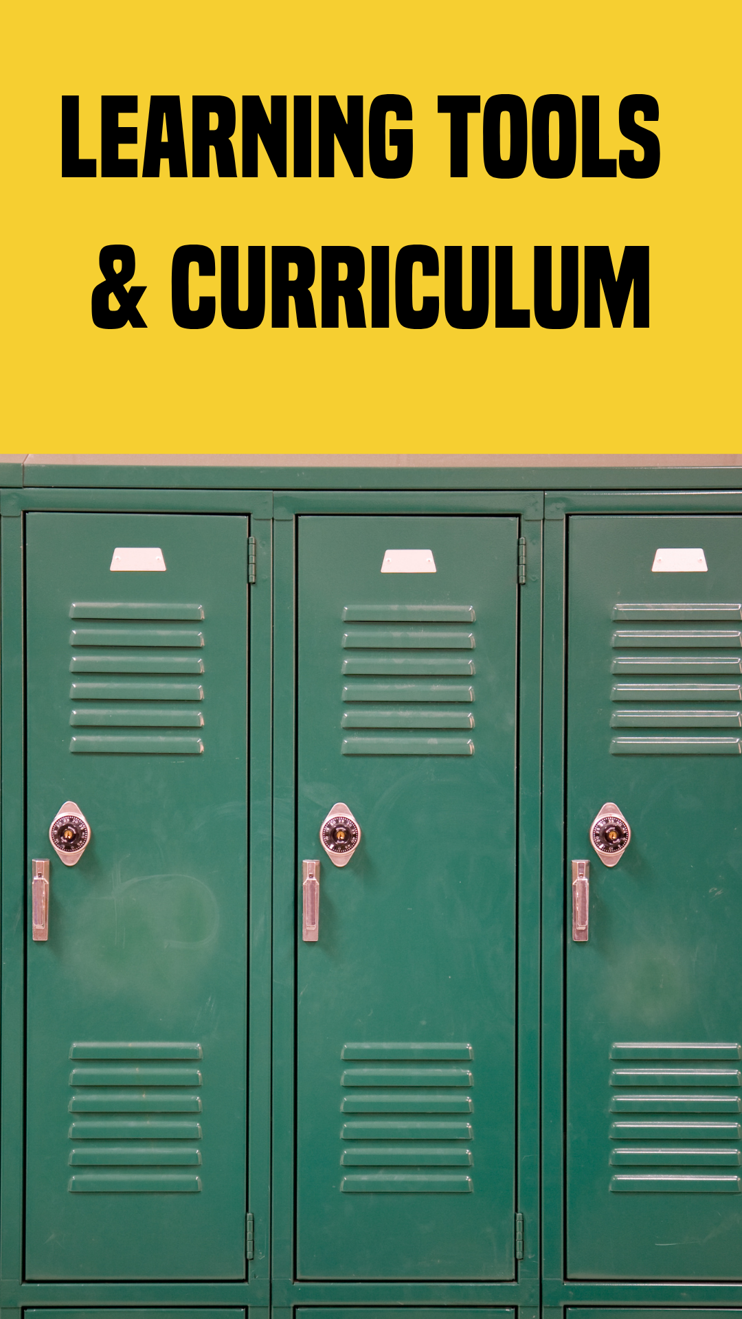 Learning resources and curriculum for environmental education